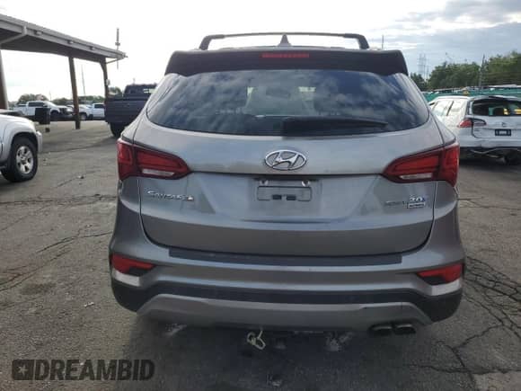 2017 Hyundai Santa Fe Ultimate с VIN 5XYZW4LA6HG408333, выставлен на аукционе Copart как лот 66235165 с пробегом 114 684 миль миль и Списание • Salvage title. История ставок и продаж доступна на DreamBid. Изображение 6.