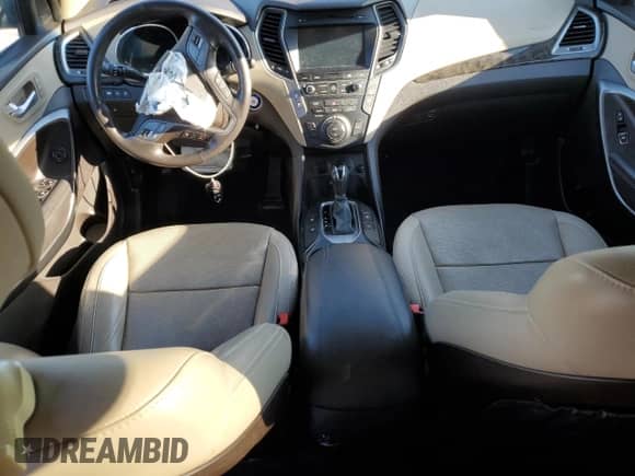 2017 Hyundai Santa Fe Ultimate with VIN 5XYZW4LA9HG461107, listed as a Copart auction lot 80212445 with Not provided miles and Salvage title. Bid and sale history available at DreamBid. Image 8.