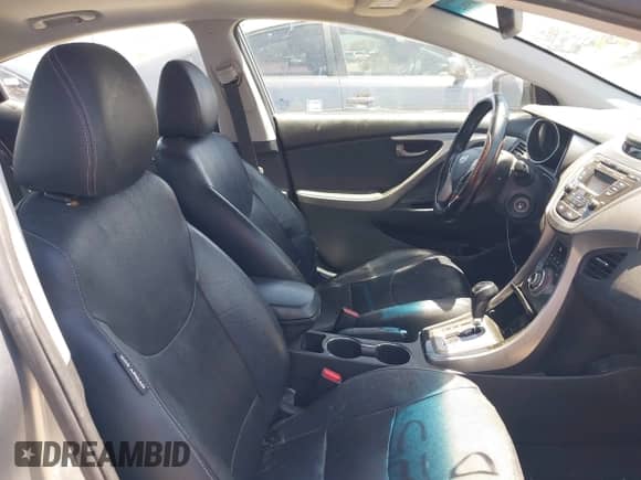 2013 Hyundai Elantra GLS with VIN KMHDH4AE3DU672219, listed as a IAAI auction lot 42200984 with 99,088 mi miles and . Bid and sale history available at DreamBid. Image 5.