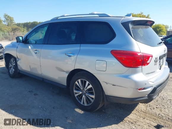 2017 Nissan Pathfinder SL with VIN 5N1DR2MMXHC693861, listed as a IAAI auction lot 43226928 with 98,715 mi miles and . Bid and sale history available at DreamBid. Image 3.