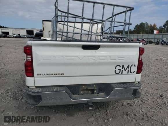 2021 Chevrolet Silverado 1500 Work Truck with VIN 1GCRWAEK8MZ136660, listed as a Copart auction lot 78802004 with 76,038 mi miles and Salvage title. Bid and sale history available at DreamBid. Image 6.