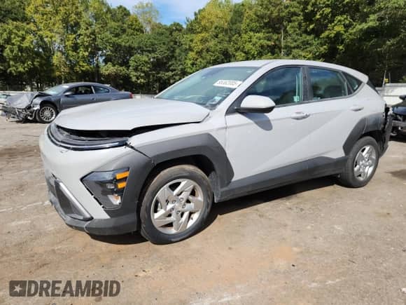 2024 Hyundai Kona SE с VIN KM8HA3AB6RU040862, выставлен на аукционе Copart как лот 85362005 с пробегом 6 498 миль миль и Списание • Salvage title. История ставок и продаж доступна на DreamBid. Изображение 1.