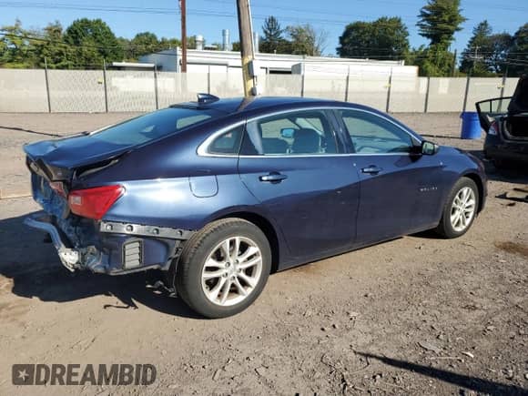 2016 Chevrolet Malibu LT z VIN 1G1ZE5ST6GF318959, wystawiony jako Copart lot #81185025 z przebiegiem 86 009 mil mil oraz Szkoda całkowita • Salvage title. Historia ofert i sprzedaży dostępna na DreamBid. Obrazek 3.