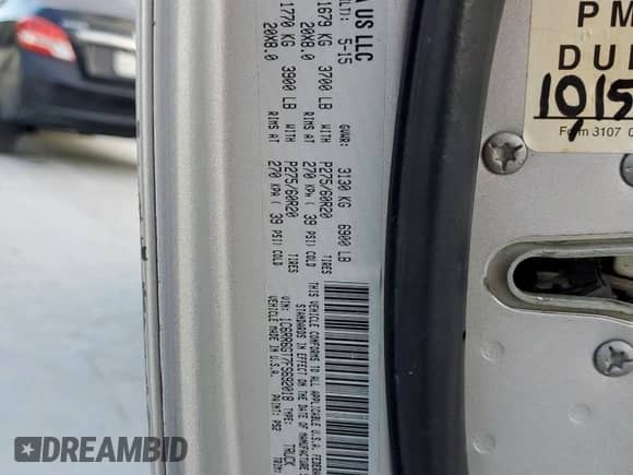 2015 Ram 1500 Big Horn with VIN 1C6RR6GT7FS692018, listed as a Copart auction lot 69865005 with 112,110 mi miles and Salvage title. Bid and sale history available at DreamBid. Image 12.