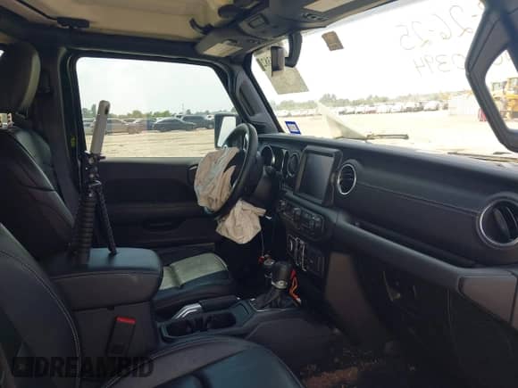 2022 Jeep Wrangler Unlimited Sahara с VIN 1C4JJXP64NW278232, выставлен на аукционе IAAI как лот 43214382 с пробегом 44 034 миль миль и . История ставок и продаж доступна на DreamBid. Изображение 5.