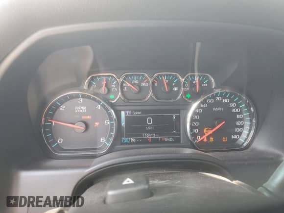 2017 Chevrolet Silverado 1500 LT with VIN 1GCVKREC5HZ115420, listed as a Copart auction lot 70663055 with 116,413 mi miles and Clean title. Bid and sale history available at DreamBid. Image 9.