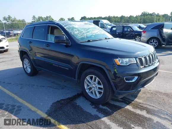 2018 Jeep Grand Cherokee Altitude with VIN 1C4RJEAGXJC247040, listed as a IAAI auction lot 42928303 with 84,955 mi miles and . Bid and sale history available at DreamBid. Image 1.