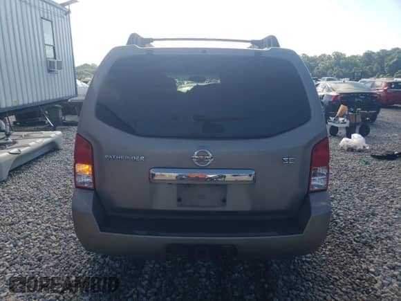 2008 Nissan Pathfinder SE с VIN 5N1AR18U38C634853, выставлен на аукционе Copart как лот 66351335 с пробегом 225 608 миль миль и Списание • Salvage title. История ставок и продаж доступна на DreamBid. Изображение 6.