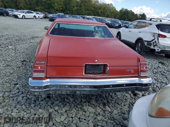 1977 Chevrolet Monte Carlo с VIN 1H57U7B484260, выставлен на аукционе Copart как лот 81410575 с пробегом 34 959 миль миль и Списание • Salvage title. История ставок и продаж доступна на DreamBid. Изображение 6.
