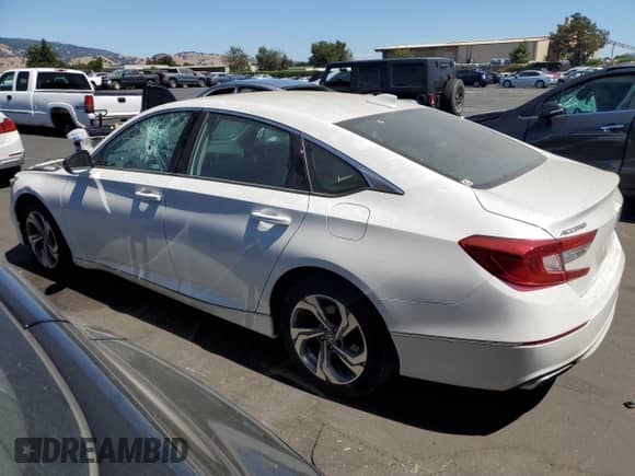 2019 Honda Accord EX-L with VIN 1HGCV2F56KA031748, listed as a Copart auction lot 65906425 with Not provided miles and Salvage title. Bid and sale history available at DreamBid. Image 2.