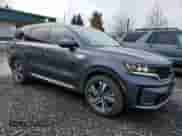 2022 Kia Sorento SX Prestige with VIN KNDRMDLH9N5087735, listed as a Copart auction lot 83571524 with 54,962 mi miles and Salvage title. Bid and sale history available at DreamBid. Image 4.