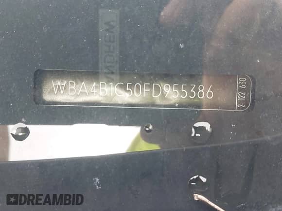 2015 BMW 4 Series 435i with VIN WBA4B1C50FD955386, listed as a IAAI auction lot 43322486 with 105,000 mi miles and . Bid and sale history available at DreamBid. Image 19.