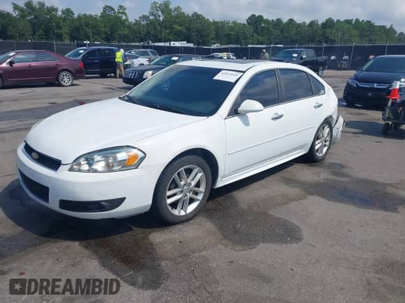2016 Chevrolet Impala LTZ with VIN 2G1WC5E37G1145903, listed as a IAAI auction lot 43015644 with 140,672 mi miles and . Bid and sale history available at DreamBid. Image 2.