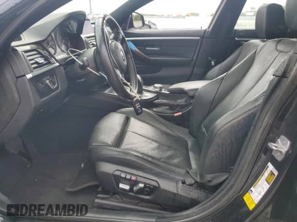 2017 BMW 4 Series 430i with VIN WBA4F7C39HG789571, listed as a Copart auction lot 85137115 with 115,614 mi miles and Salvage title. Bid and sale history available at DreamBid. Image 7.