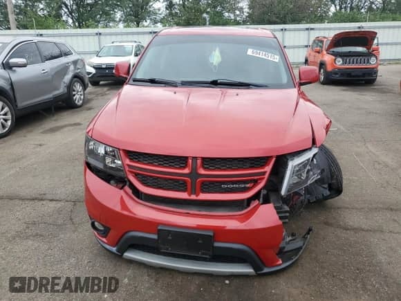2014 Dodge Journey R/T with VIN 3C4PDCEG9ET283888, listed as a Copart auction lot 69414515 with 79,564 mi miles and Salvage title. Bid and sale history available at DreamBid. Image 5.