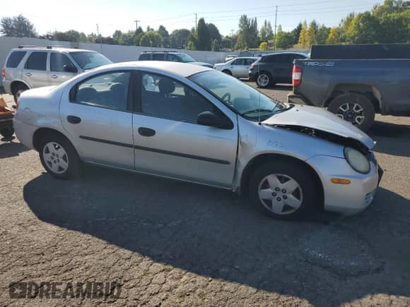 2003 Dodge Neon SE with VIN 1B3ES26C73D236706, listed as a Copart auction lot 81725175 with 123,102 mi miles and Salvage title. Bid and sale history available at DreamBid. Image 4.