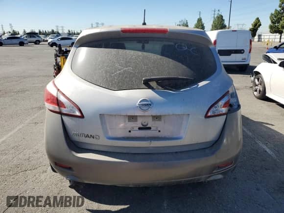 2013 Nissan Murano SL with VIN JN8AZ1MU7DW209773, listed as a Copart auction lot 70009395 with 91,700 mi miles and Salvage title. Bid and sale history available at DreamBid. Image 6.