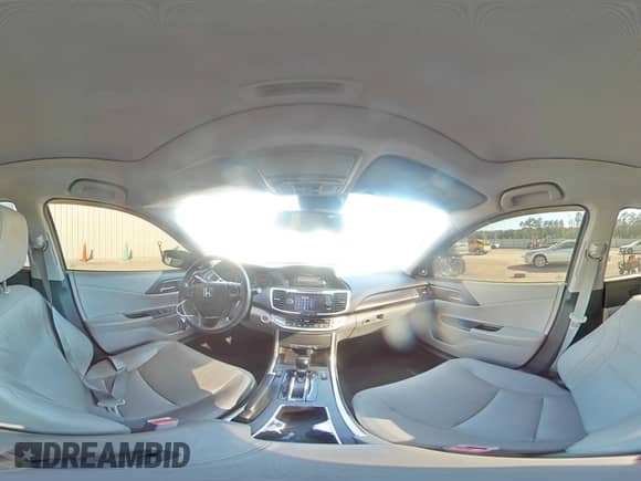 2014 Honda Accord EX-L with VIN 1HGCR3F83EA034745, listed as a Copart auction lot 84263315 with 156,565 mi miles and Salvage title. Bid and sale history available at DreamBid. Image 14.