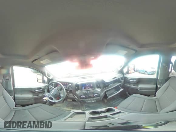 2024 Chevrolet Silverado 2500HD Work Truck with VIN 1GC4YLE74RF355345, listed as a Copart auction lot 66912035 with 19,142 mi miles and Salvage title. Bid and sale history available at DreamBid. Image 14.