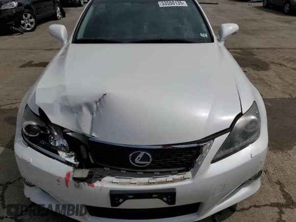 2012 Lexus IS 250 C с VIN JTHFF2C23C2524901, выставлен на аукционе Copart как лот 53550135 с пробегом 67 652 миль миль и Списание • Salvage title. История ставок и продаж доступна на DreamBid. Изображение 11.