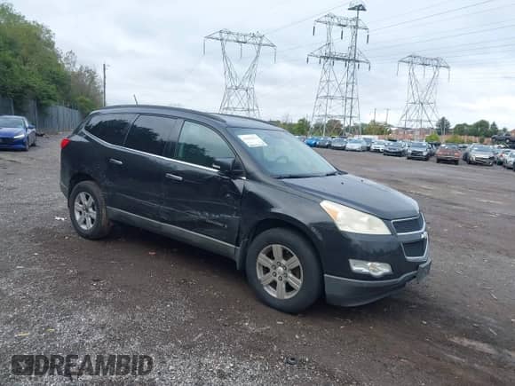 2009 Chevrolet Traverse 2LT with VIN 1GNER23D19S176084, listed as a IAAI auction lot 43446174 with 188,408 mi miles and . Bid and sale history available at DreamBid. Image 1.