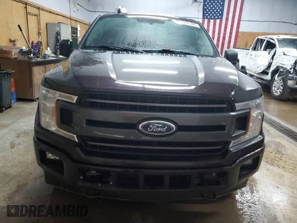 2018 Ford F-150 XL с VIN 1FTEX1EP3JFE45098, выставлен на аукционе Copart как лот 81221405 с пробегом 188 080 миль миль и Списание • Salvage title. История ставок и продаж доступна на DreamBid. Изображение 5.