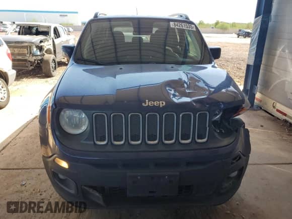 2018 Jeep Renegade Latitude with VIN ZACCJBBBXJPJ41168, listed as a Copart auction lot 84261535 with 149,942 mi miles and Salvage title. Bid and sale history available at DreamBid. Image 5.