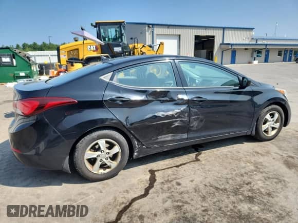 2014 Hyundai Elantra SE z VIN KMHDH4AE2EU218786, wystawiony jako Copart lot #69946265 z przebiegiem 122 562 mil mil oraz Szkoda całkowita • Salvage title. Historia ofert i sprzedaży dostępna na DreamBid. Obrazek 3.