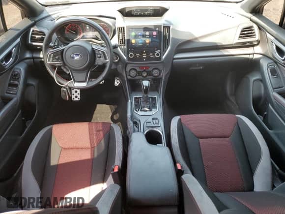 2022 Subaru Impreza Special Sports with VIN 4S3GTAL65N3717348, listed as a Copart auction lot 61919075 with 33,435 mi miles and Salvage title. Bid and sale history available at DreamBid. Image 8.