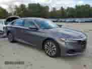 2022 Honda Accord EX-L with VIN 1HGCV3F55NA025935, listed as a Copart auction lot 84726295 with 63,274 mi miles and Salvage title. Bid and sale history available at DreamBid. Image 4.
