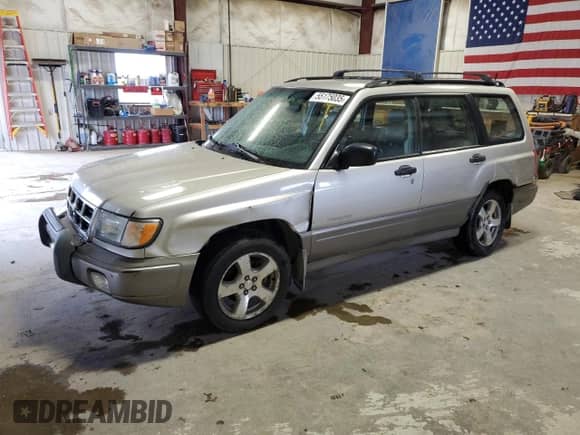 1999 Subaru Forester S with VIN JF1SF6552XG733673, listed as a Copart auction lot 55175035 with 207,847 mi miles and Clean title. Bid and sale history available at DreamBid. Image 1.