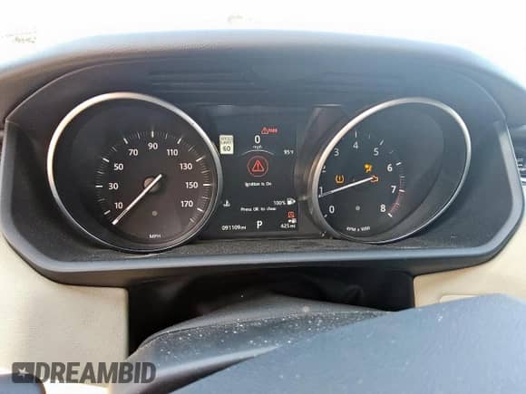 2017 Land Rover Range Rover Sport HSE with VIN SALWR2FV3HA681509, listed as a Copart auction lot 64839405 with 91,109 mi miles and Clean title. Bid and sale history available at DreamBid. Image 9.