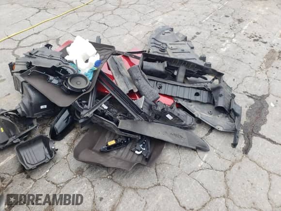 2024 Ford Mustang GT with VIN 1FA6P8CF1R5411059, listed as a Copart auction lot 84186465 with 28,375 mi miles and Salvage title. Bid and sale history available at DreamBid. Image 12.