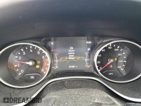2019 Jeep Compass Latitude с VIN 3C4NJDBB6KT734561, выставлен на аукционе Copart как лот 81652755 с пробегом 91 408 миль миль и Списание • Salvage title. История ставок и продаж доступна на DreamBid. Изображение 9.