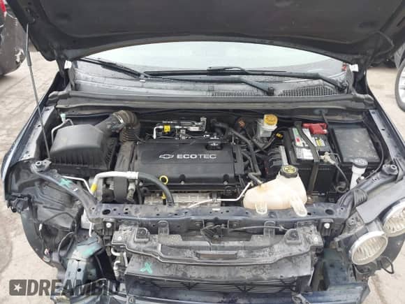 2015 Chevrolet Sonic LS with VIN 1G1JA5SH4F4129855, listed as a IAAI auction lot 42738481 with 48,004 mi miles and . Bid and sale history available at DreamBid. Image 10.