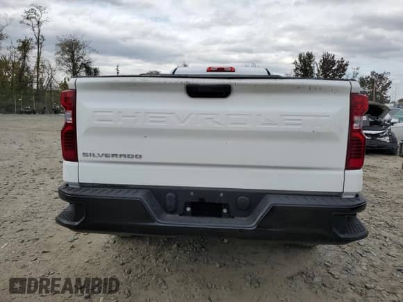 2022 Chevrolet Silverado 1500 Work Truck with VIN 3GCNWAEK7NG185350, listed as a Copart auction lot 89674895 with 110,757 mi miles and Clean title. Bid and sale history available at DreamBid. Image 6.