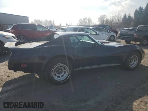 1977 Chevrolet Corvette с VIN 1Z37L7S428739, выставлен на аукционе Copart как лот 78603334 с пробегом 21 962 миль миль и Чистый • Clean title. История ставок и продаж доступна на DreamBid. Изображение 3.