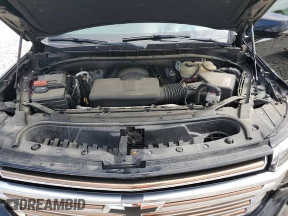 2021 Chevrolet Tahoe High Country с VIN 1GNSKTKL7MR153303, выставлен на аукционе Copart как лот 62383785 с пробегом 56 301 миль миль и Списание • Salvage title. История ставок и продаж доступна на DreamBid. Изображение 12.