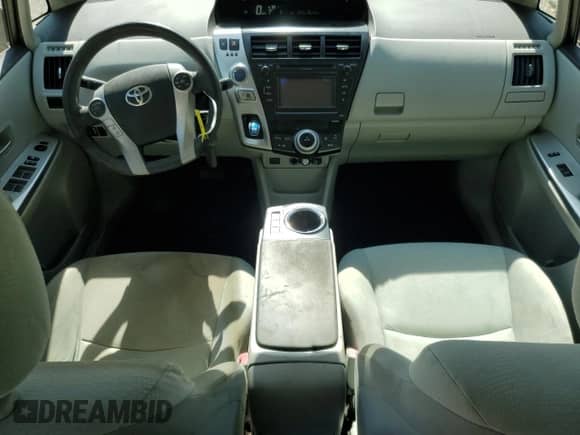 2012 Toyota Prius Two with VIN JTDZN3EU3C3164240, listed as a Copart auction lot 81011385 with 166,559 mi miles and Salvage title. Bid and sale history available at DreamBid. Image 8.