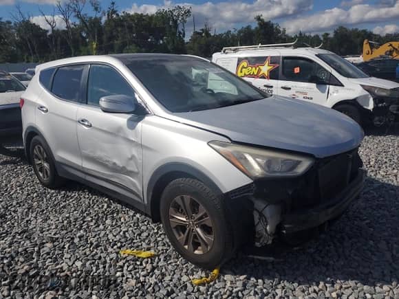 2013 Hyundai Santa Fe Sport z VIN 5XYZU3LBXDG077940, wystawiony jako Copart lot #86611245 z przebiegiem 201 348 mil mil oraz Szkoda całkowita • Salvage title. Historia ofert i sprzedaży dostępna na DreamBid. Obrazek 4.