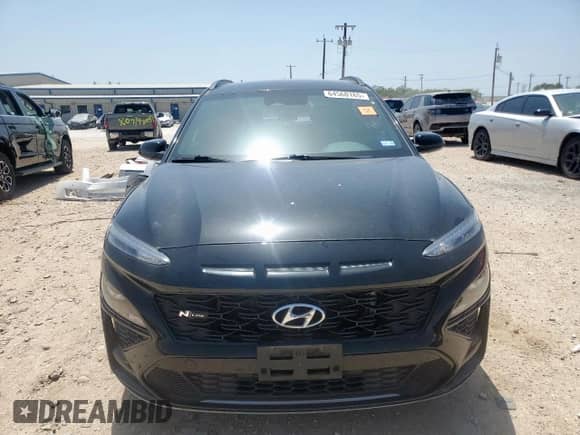 2022 Hyundai Kona N Line z VIN KM8K3CA39NU916438, wystawiony jako Copart lot #64560165 z przebiegiem 25 242 mil mil oraz Szkoda całkowita • Salvage title. Historia ofert i sprzedaży dostępna na DreamBid. Obrazek 5.