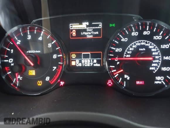 2018 Subaru WRX z VIN JF1VA1A68J9835150, wystawiony jako IAAI lot #40602919 z przebiegiem 61 027 mil mil oraz . Historia ofert i sprzedaży dostępna na DreamBid. Obrazek 7.