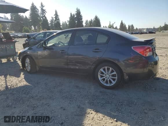 2013 Subaru Impreza Premium with VIN JF1GJAC67DH006764, listed as a Copart auction lot 81640745 with 108,199 mi miles and Salvage title. Bid and sale history available at DreamBid. Image 2.