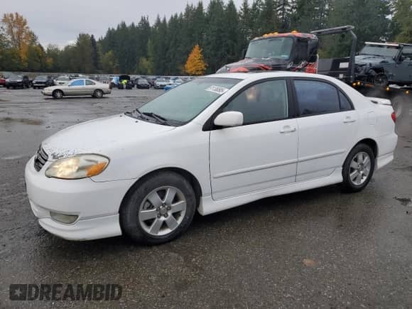 2004 Toyota Corolla S with VIN 1NXBR32E24Z242033, listed as a Copart auction lot 91136595 with 218,641 mi miles and Clean title. Bid and sale history available at DreamBid. Image 1.