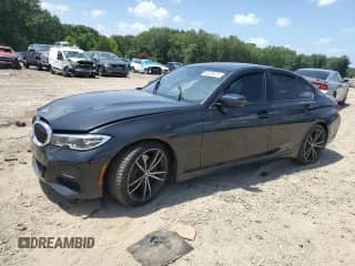 2019 BMW 3 Series 330i with VIN WBA5R1C59KAK06775, listed as a Copart auction lot 66026525 with Not provided miles and Salvage title. Bid and sale history available at DreamBid. Image 1.