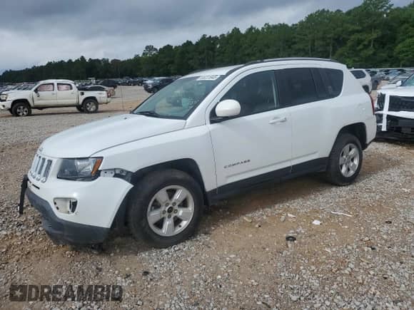 2017 Jeep Compass Latitude with VIN 1C4NJCEA7HD115169, listed as a Copart auction lot 65231945 with 169,540 mi miles and Salvage title. Bid and sale history available at DreamBid. Image 1.