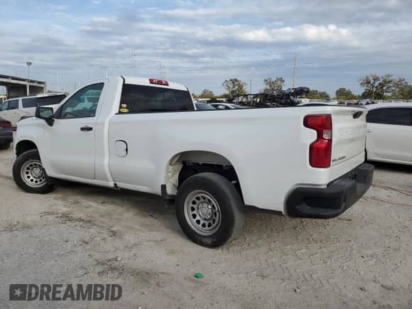 2022 Chevrolet Silverado 1500 Work Truck with VIN 3GCNWAEK6NG215132, listed as a Copart auction lot 73378434 with Not provided miles and Salvage title. Bid and sale history available at DreamBid. Image 2.