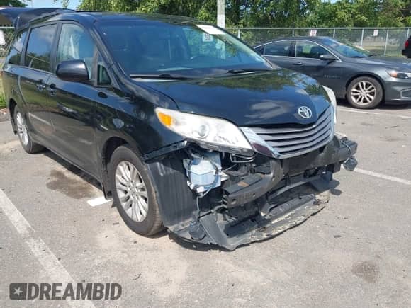 2015 Toyota Sienna XLE with VIN 5TDYK3DCXFS594038, listed as a IAAI auction lot 43181227 with 95,271 mi miles and . Bid and sale history available at DreamBid. Image 6.
