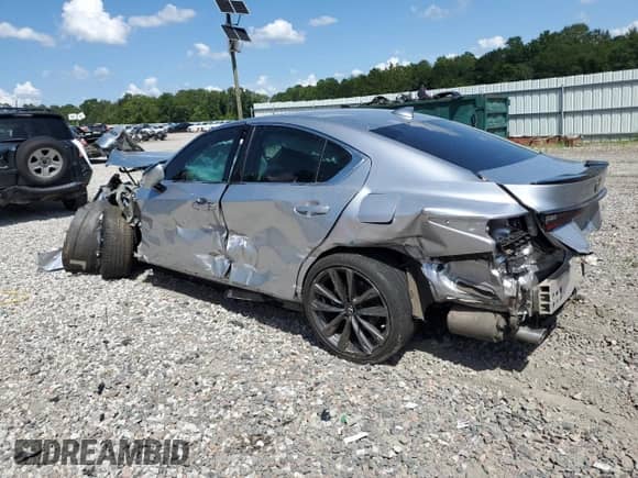 2024 Lexus IS 350 F Sport z VIN JTHGZ1B28R5073186, wystawiony jako Copart lot #64879725 z przebiegiem 43 845 mil mil oraz Szkoda całkowita • Salvage title. Historia ofert i sprzedaży dostępna na DreamBid. Obrazek 2.