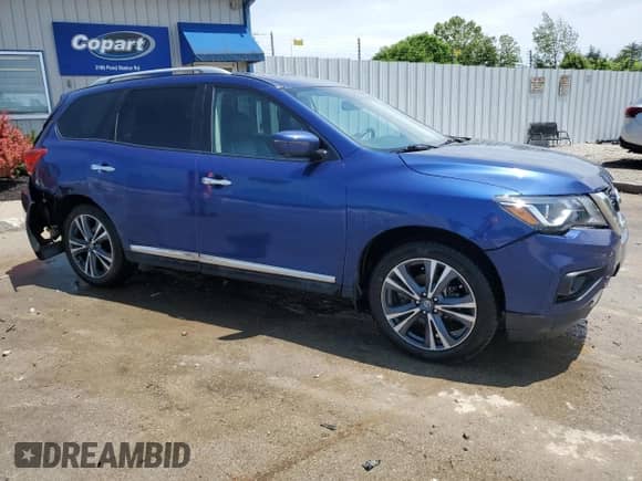 2020 Nissan Pathfinder Platinum с VIN 5N1DR2DM1LC634271, выставлен на аукционе Copart как лот 56880015 с пробегом 68 004 миль миль и На запчасти • Non repairable. История ставок и продаж доступна на DreamBid. Изображение 4.